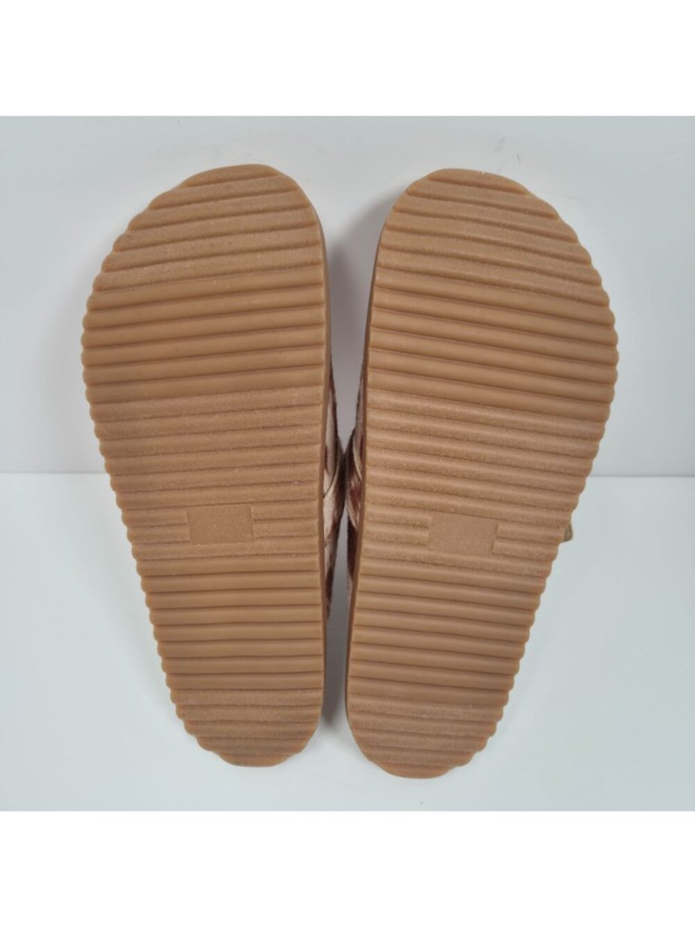 DV by Dolce Vita Yeehaw Women's Brown Faux Calf Hair Mule Clogs US Size 9 - Picture 7 of 8